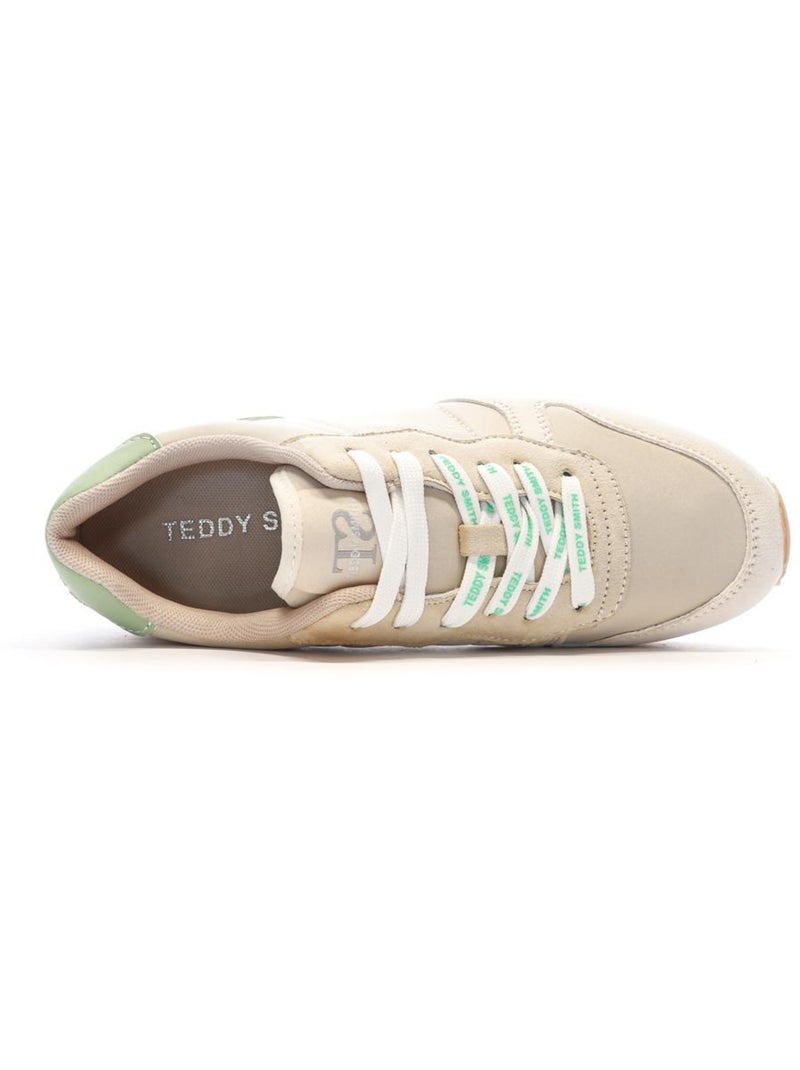 Baskets Femme Teddy Smith Beige - Kiabi