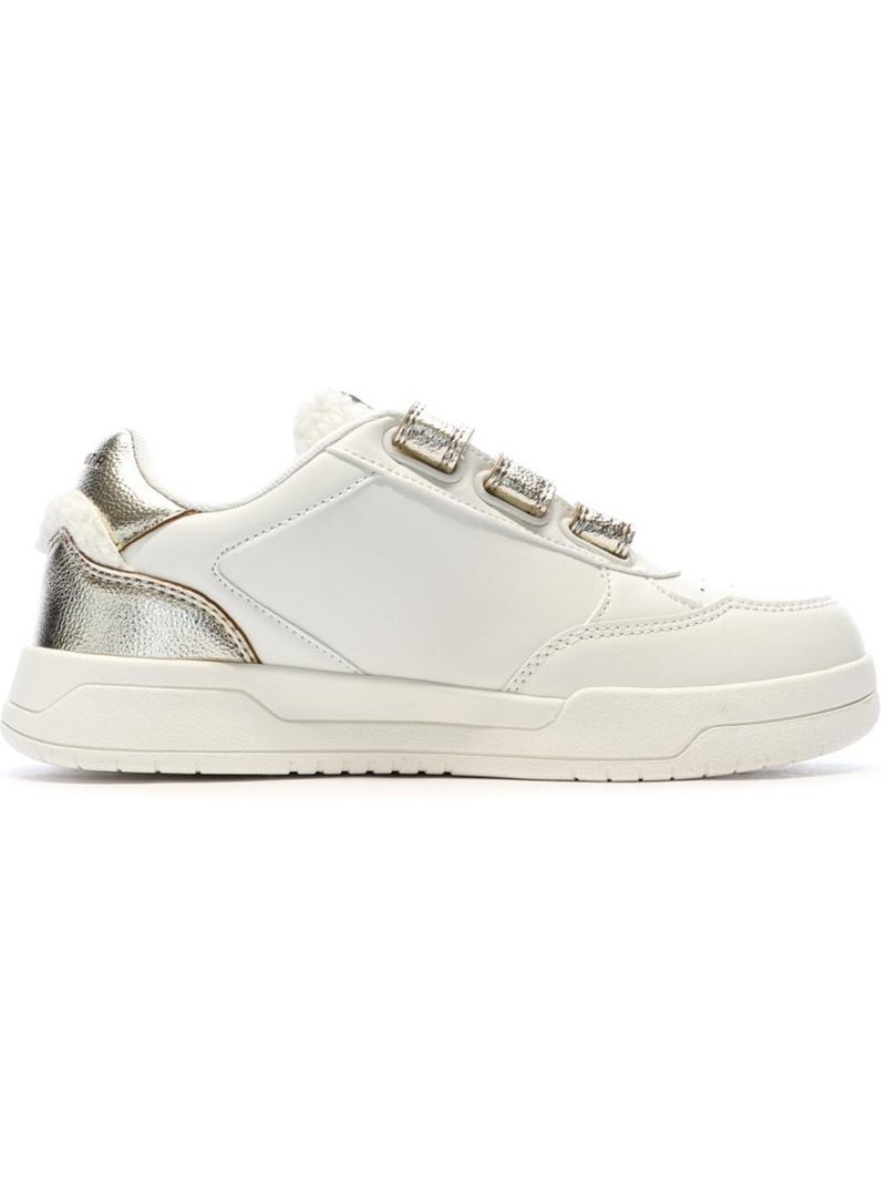 Baskets Femme Teddy Smith Blanc Doré - Kiabi