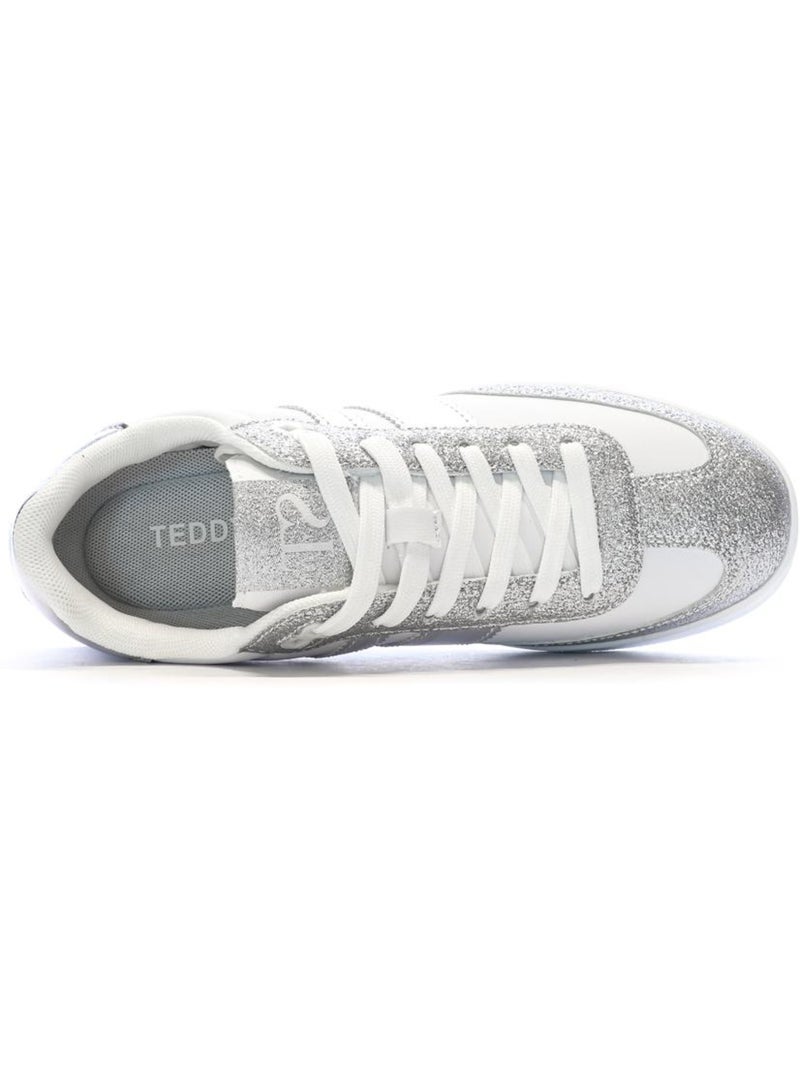 Baskets Femme Teddy Smith Blanc - Kiabi