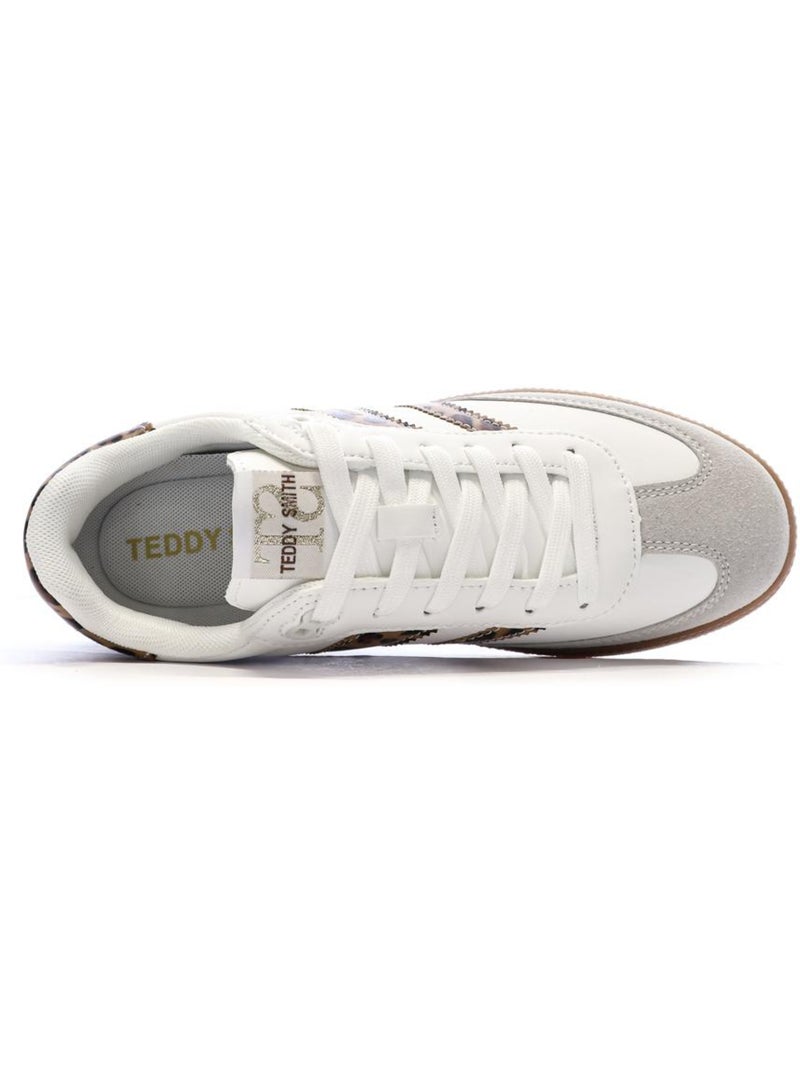 Baskets Femme Teddy Smith Blanc - Kiabi