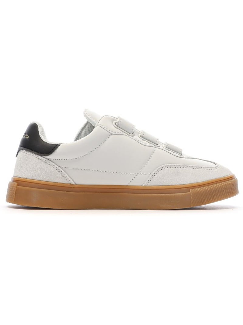 Baskets Femme Teddy Smith Blanc Marron - Kiabi