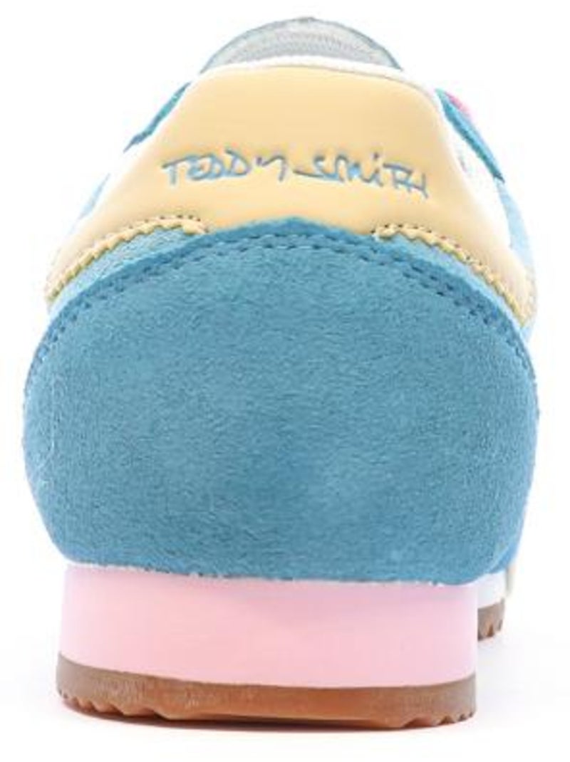 Baskets Femme Teddy Smith Bleu Jaune - Kiabi