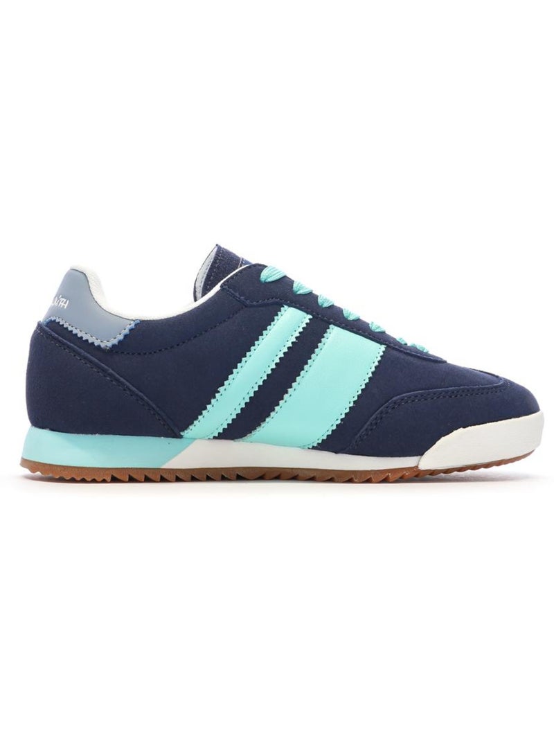 Baskets Femme Teddy Smith Bleu marine/Turquoise - Kiabi