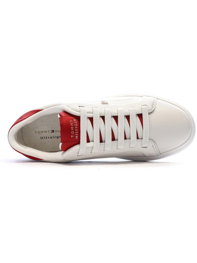Baskets Femme Tommy Hilfiger Beige - Kiabi