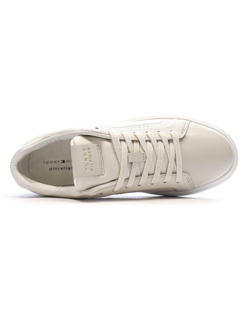 Baskets Femme Tommy Hilfiger Beige - Kiabi