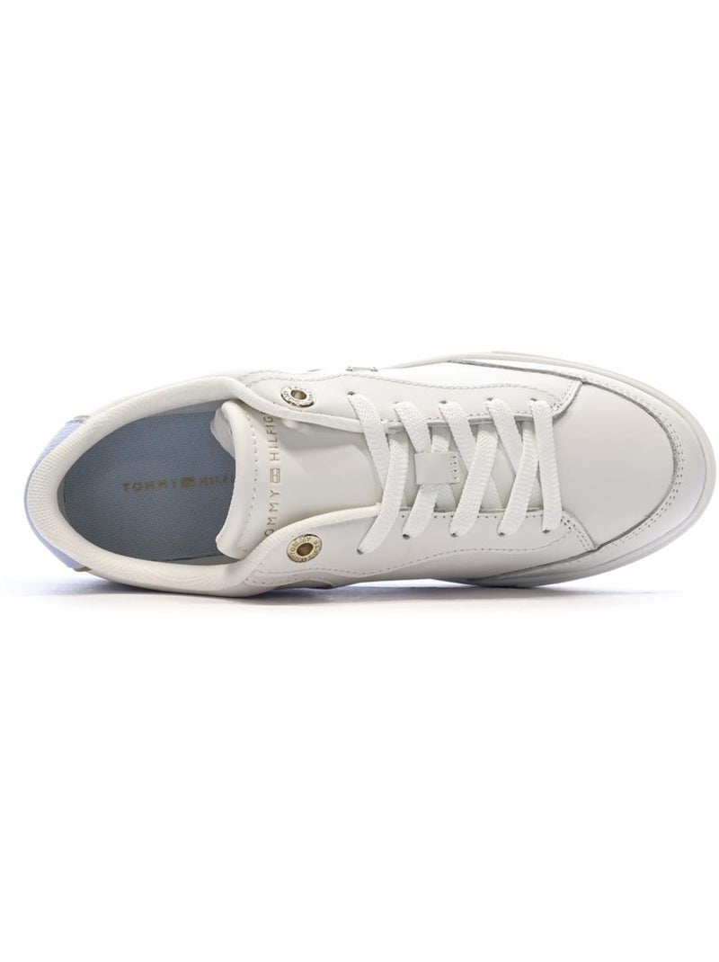 Baskets Femme Tommy Hilfiger Blanc - Kiabi