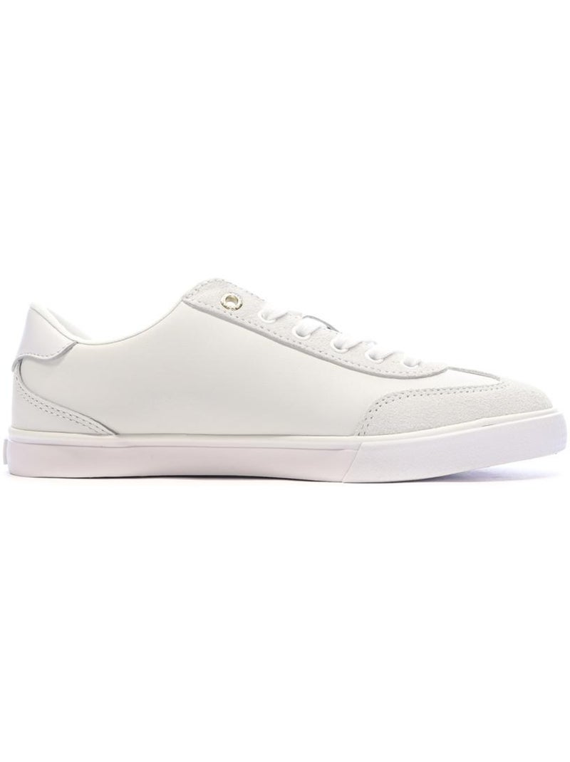Baskets femme tommy hilfiger Ecru - Kiabi