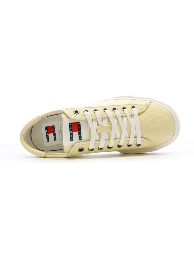 Baskets Femme Tommy Hilfiger Jaune - Kiabi