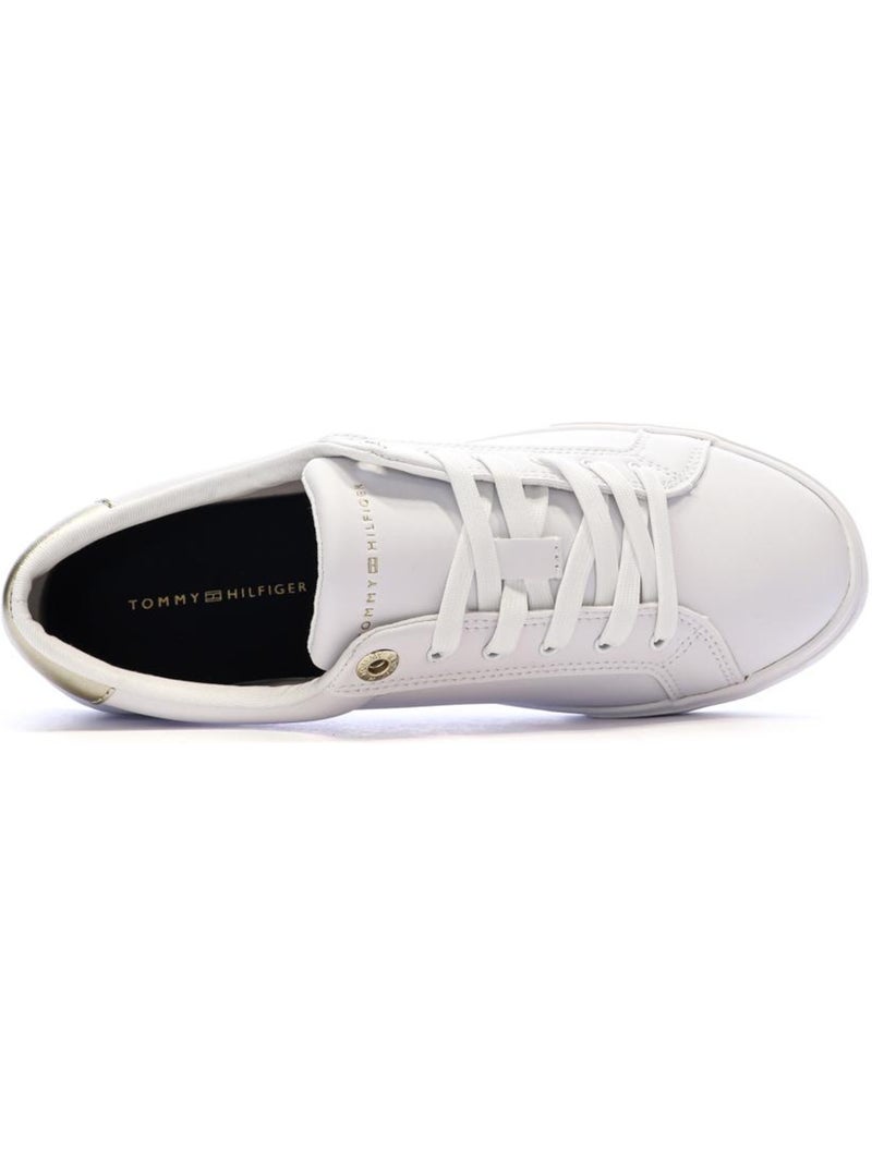 Baskets femme tommy hilfiger sneaker Blanc - Kiabi