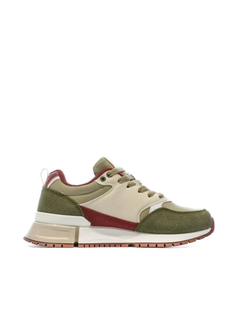 Baskets  Femme Xti Ice Trainer Kaki - Kiabi