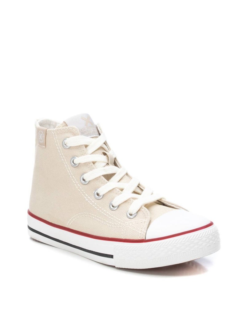 Baskets fermeture éclair Beige - Kiabi