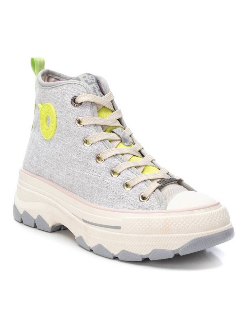 Baskets fermeture éclair Gris - Kiabi