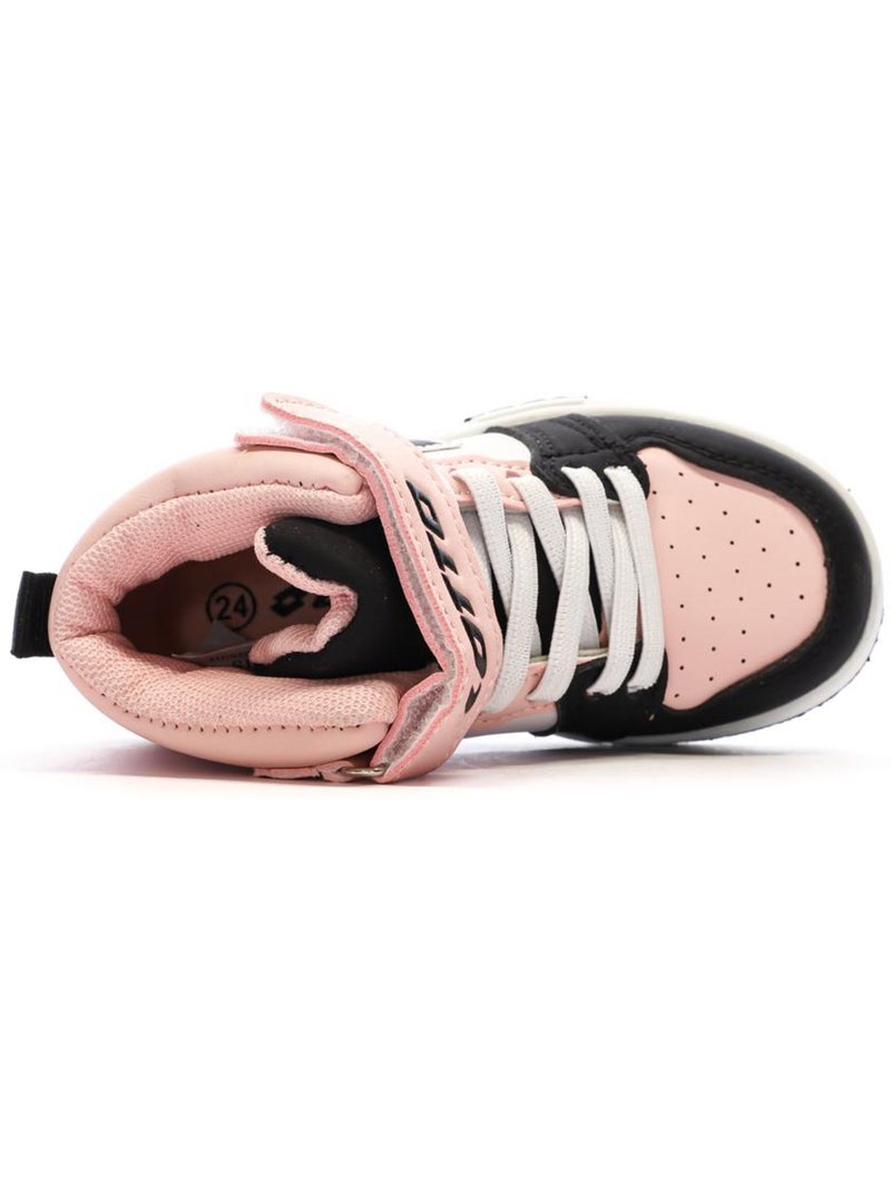 Baskets Fille bébé Lotto Rose - Kiabi