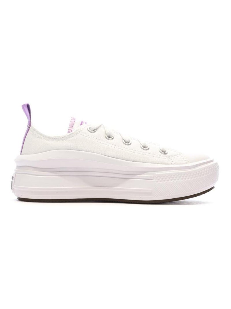 Baskets  Fille Converse Chuck Taylor All Star 371528C Blanc - Kiabi