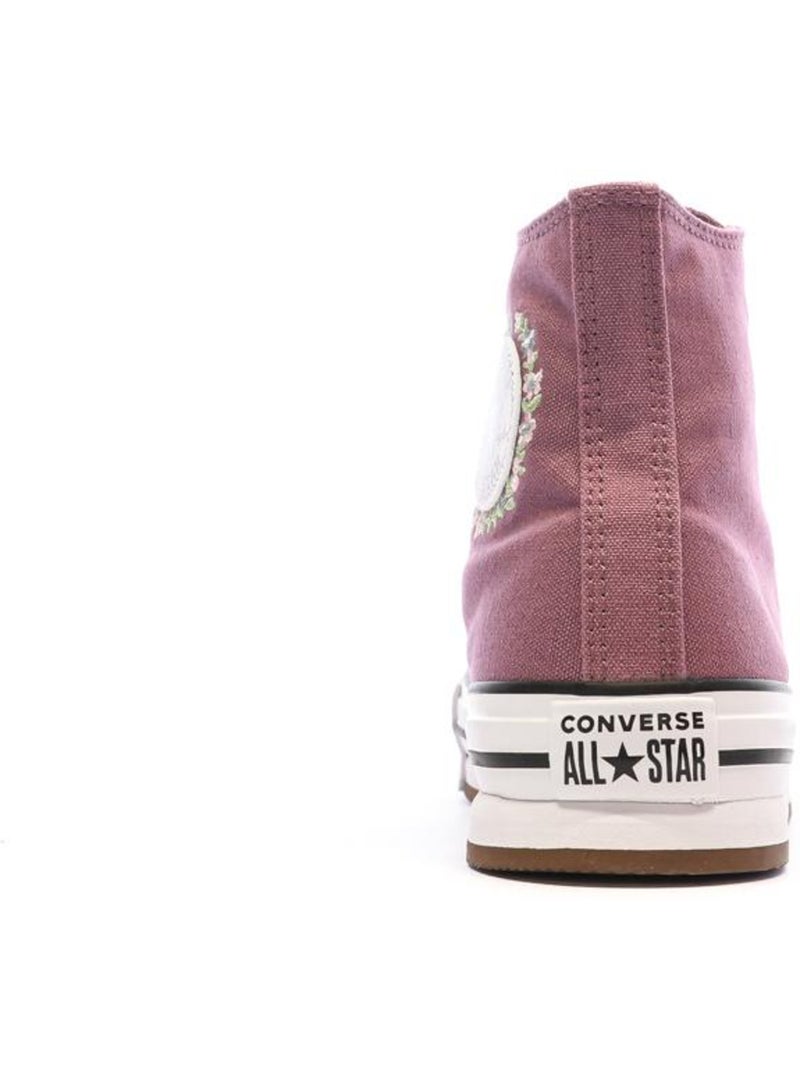 Baskets Fille Converse Rose - Kiabi