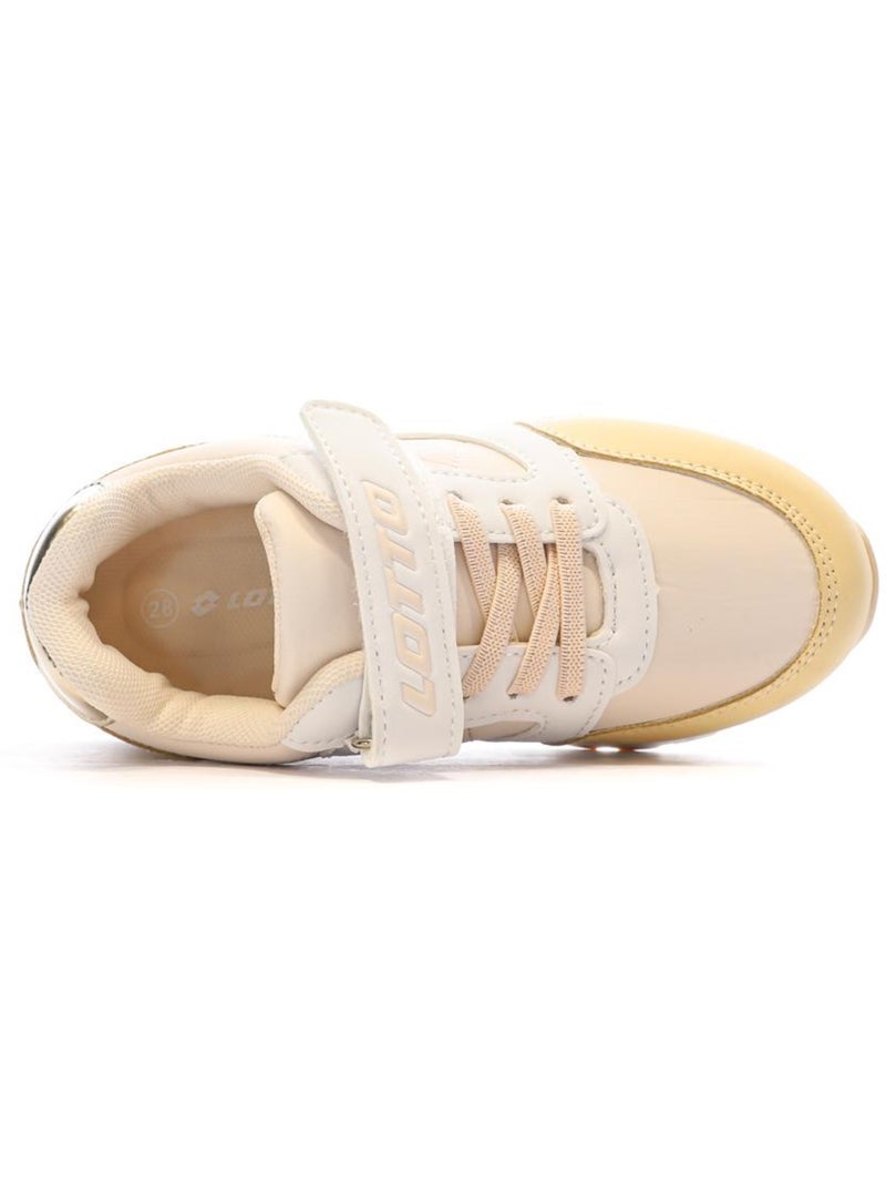 Baskets Fille Lotto Beige - Kiabi