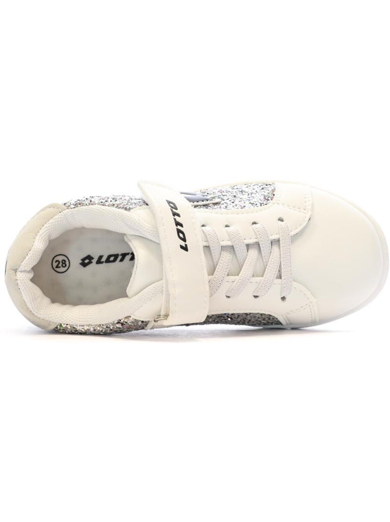 Baskets Fille Lotto Blanc - Kiabi