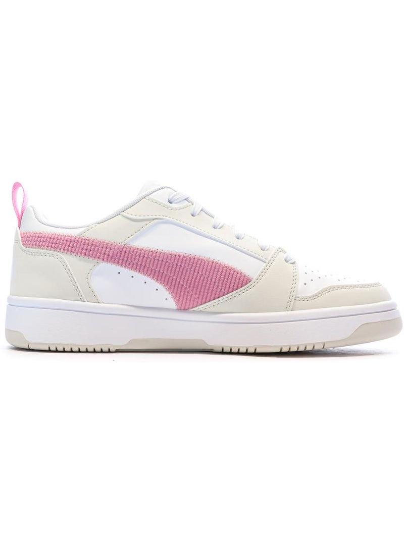 Baskets Fille Puma Ecru - Kiabi