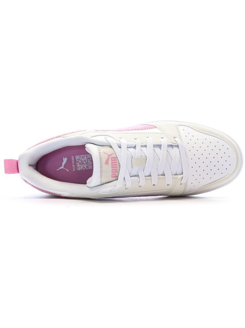 Baskets Fille Puma Ecru - Kiabi
