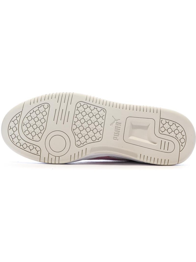 Baskets Fille Puma Ecru - Kiabi