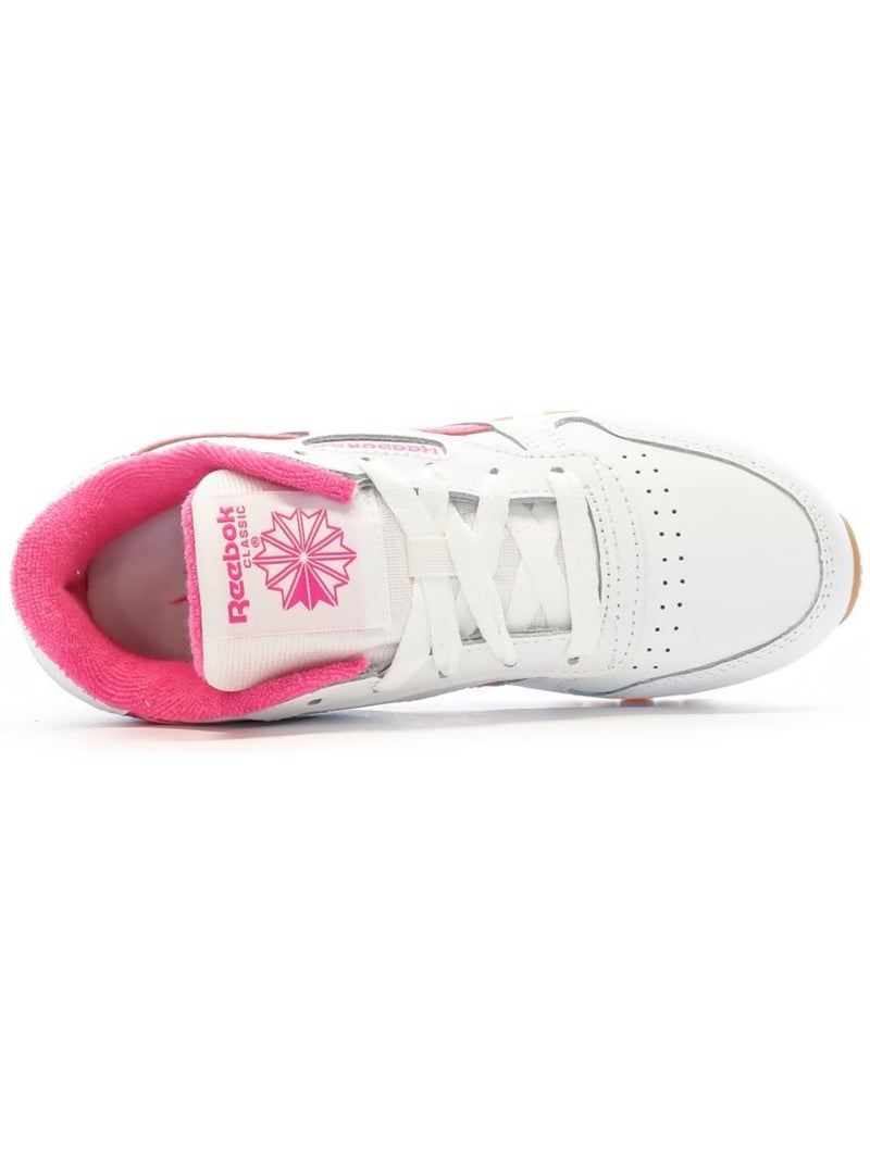 Baskets  Fille Reebok Classic Leather 100034223 Rose - Kiabi