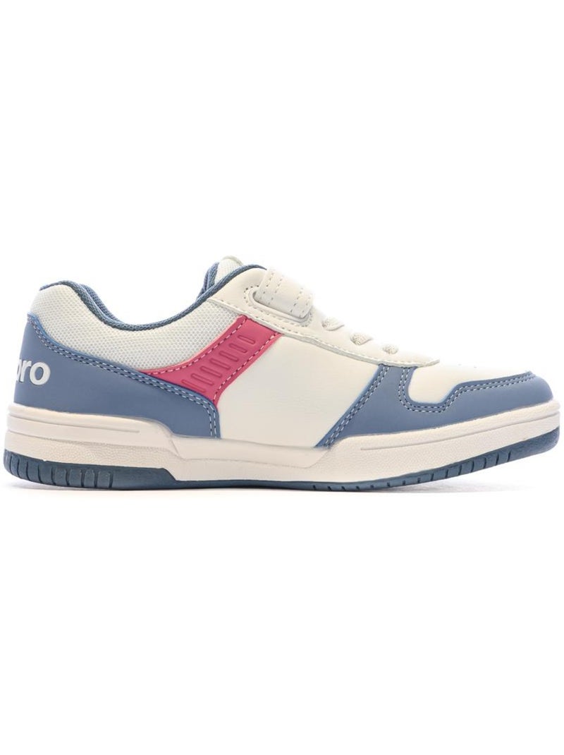 Baskets Fille Umbro Bleu Rose Blanc - Kiabi
