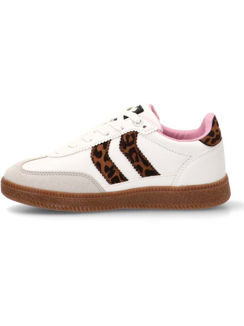 Baskets fillettes en toile - Kiabi