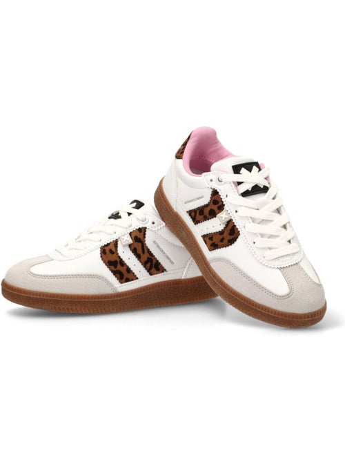 Baskets fillettes en toile - Kiabi