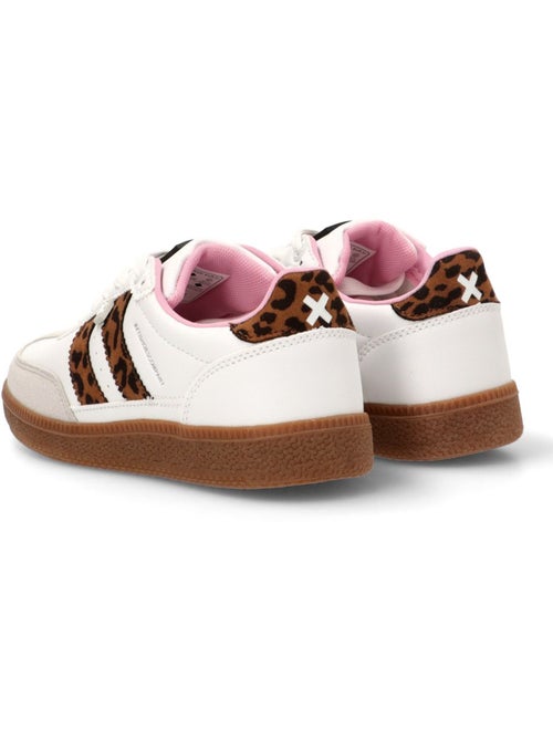 Baskets fillettes en toile - Kiabi