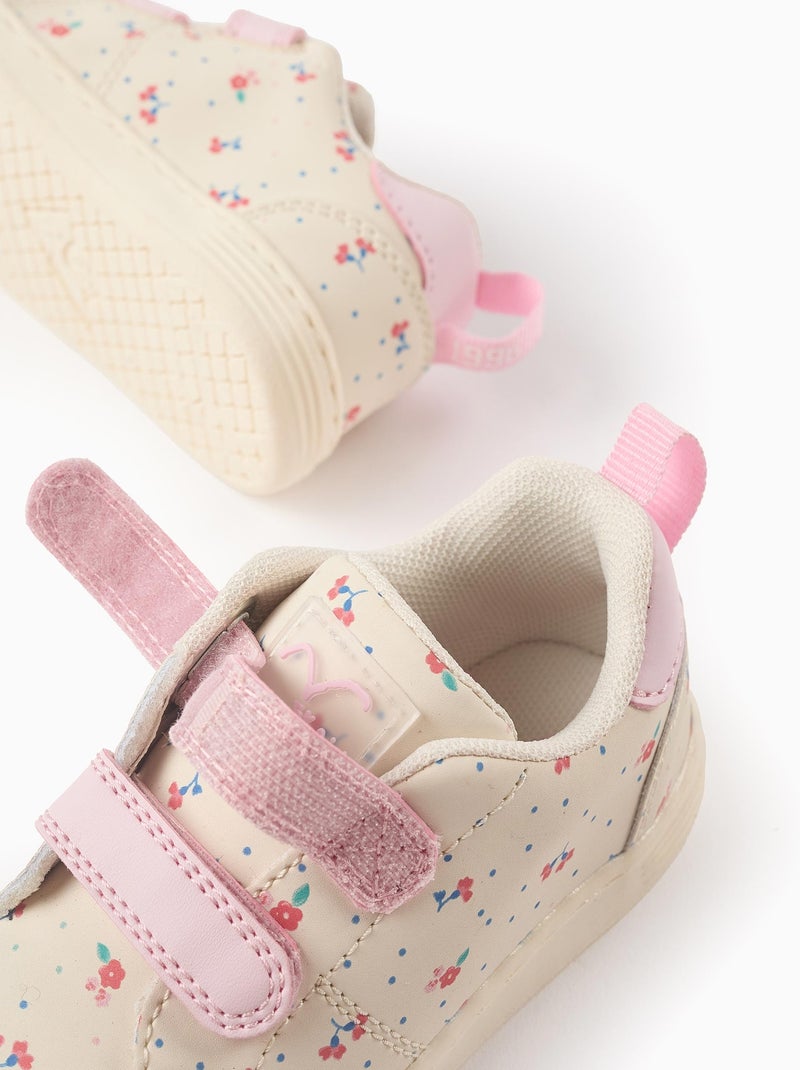 Baskets Florales Rose - Kiabi