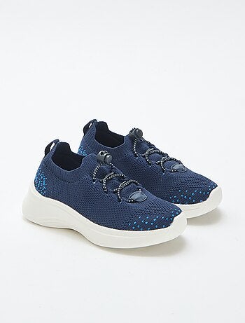 Baskets flyknit ajustables avec stopper