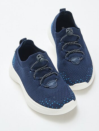 Baskets flyknit ajustables avec stopper
