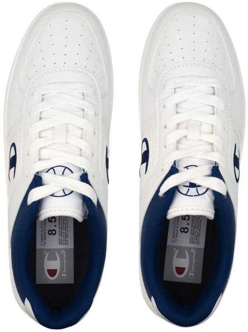 Baskets foul play element - champion Blanc Bleu - Kiabi