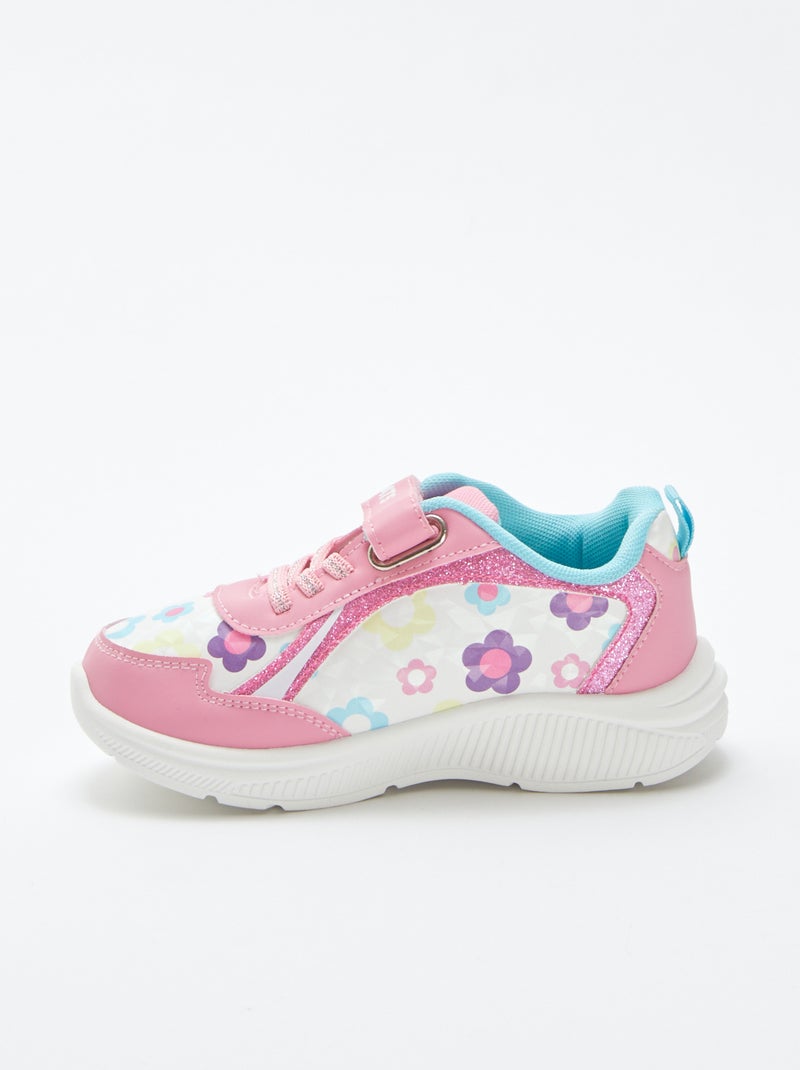 Baskets 'Gabby et la maison magique' lumineuses ROSE - Kiabi