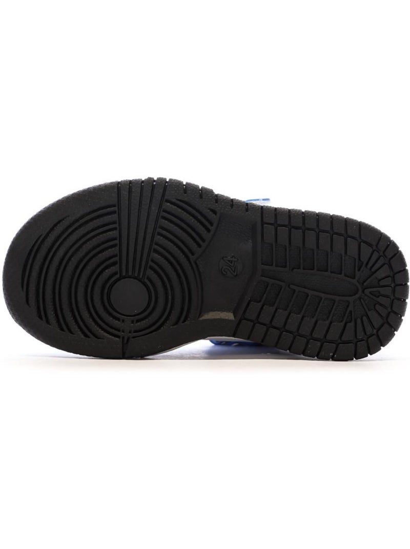 Baskets Garçon bébé Lotto Blanc Bleu Noir - Kiabi