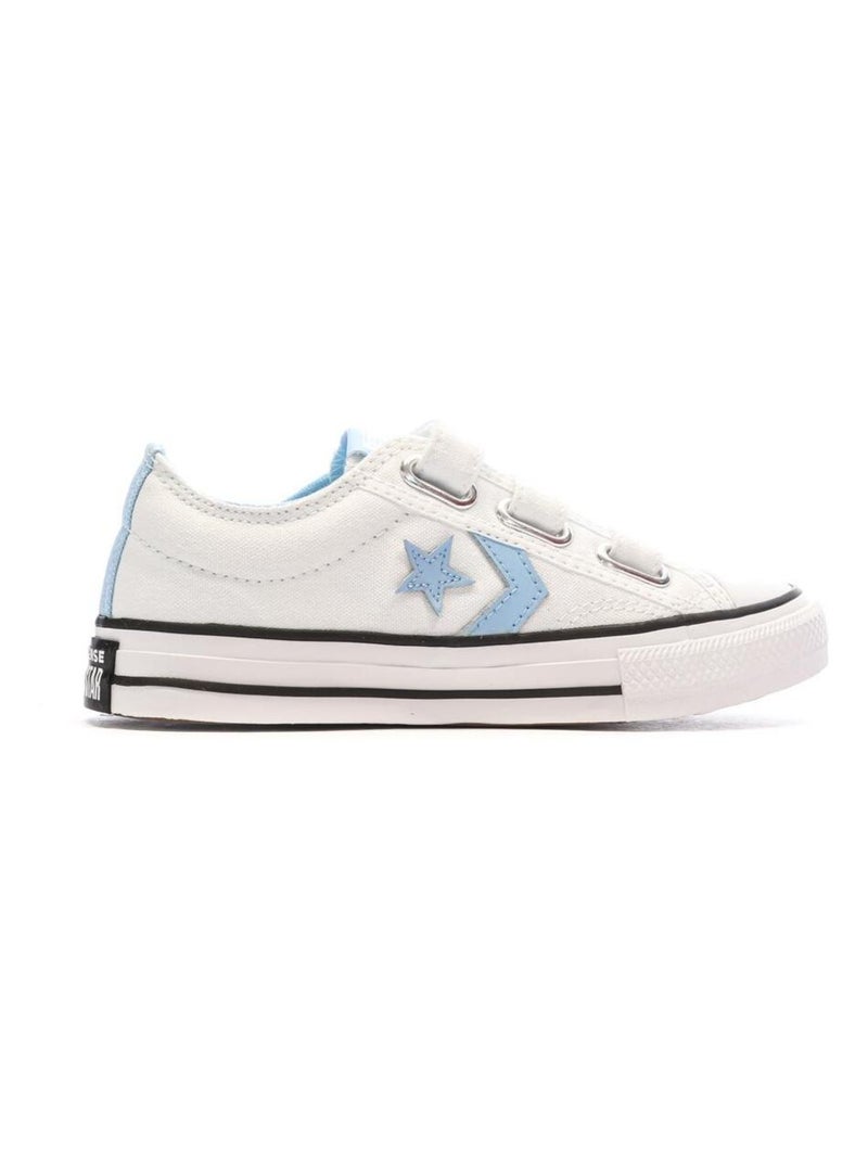 Baskets  Garçon Converse Star Player 76 Easy Blanc Bleu - Kiabi