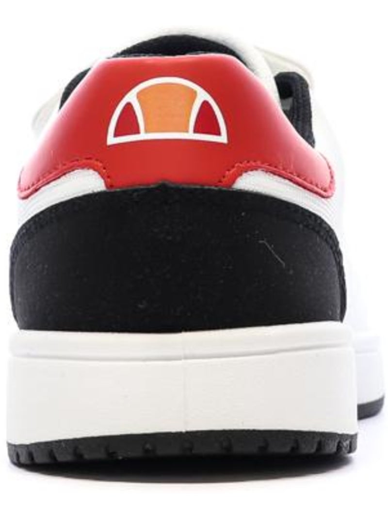 Baskets Garçon Ellesse Blanc / Noir / Rouge - Kiabi