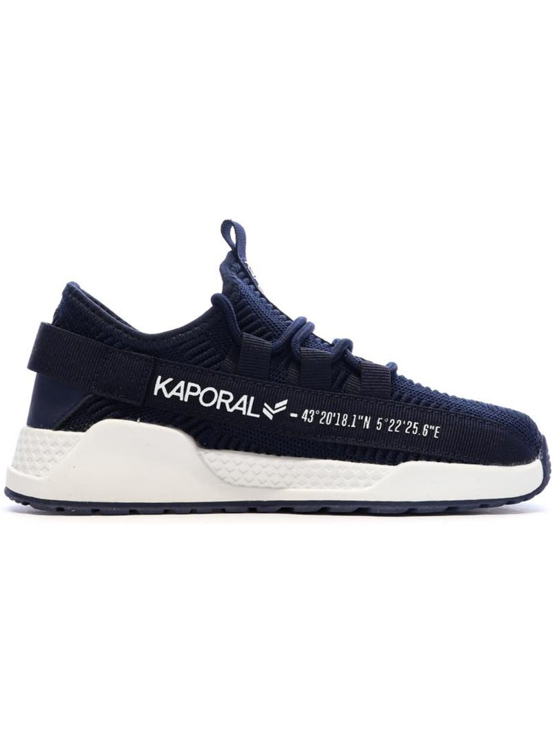 Baskets garçon kaporal Bleu marine - Kiabi