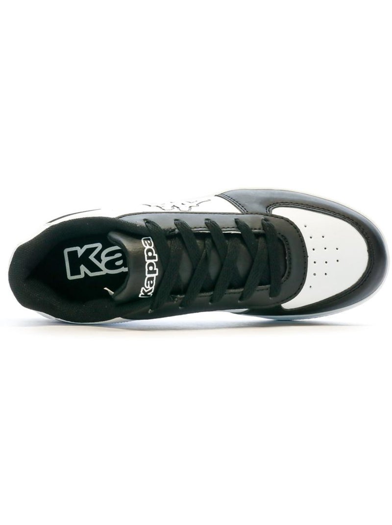 Baskets Garçon KAPPA Blanc Noir - Kiabi