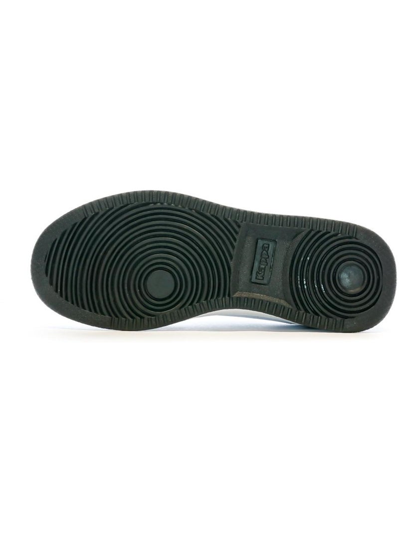 Baskets Garçon KAPPA Blanc Noir - Kiabi