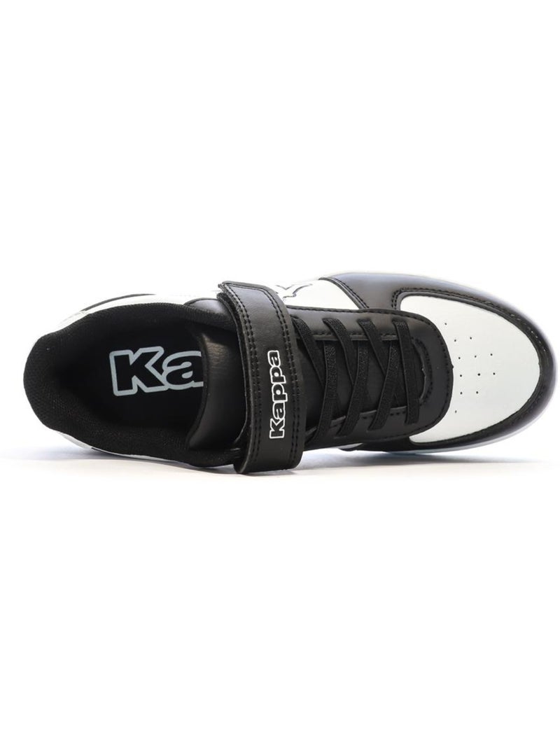 Baskets Garçon Kappa Blanc Noir - Kiabi