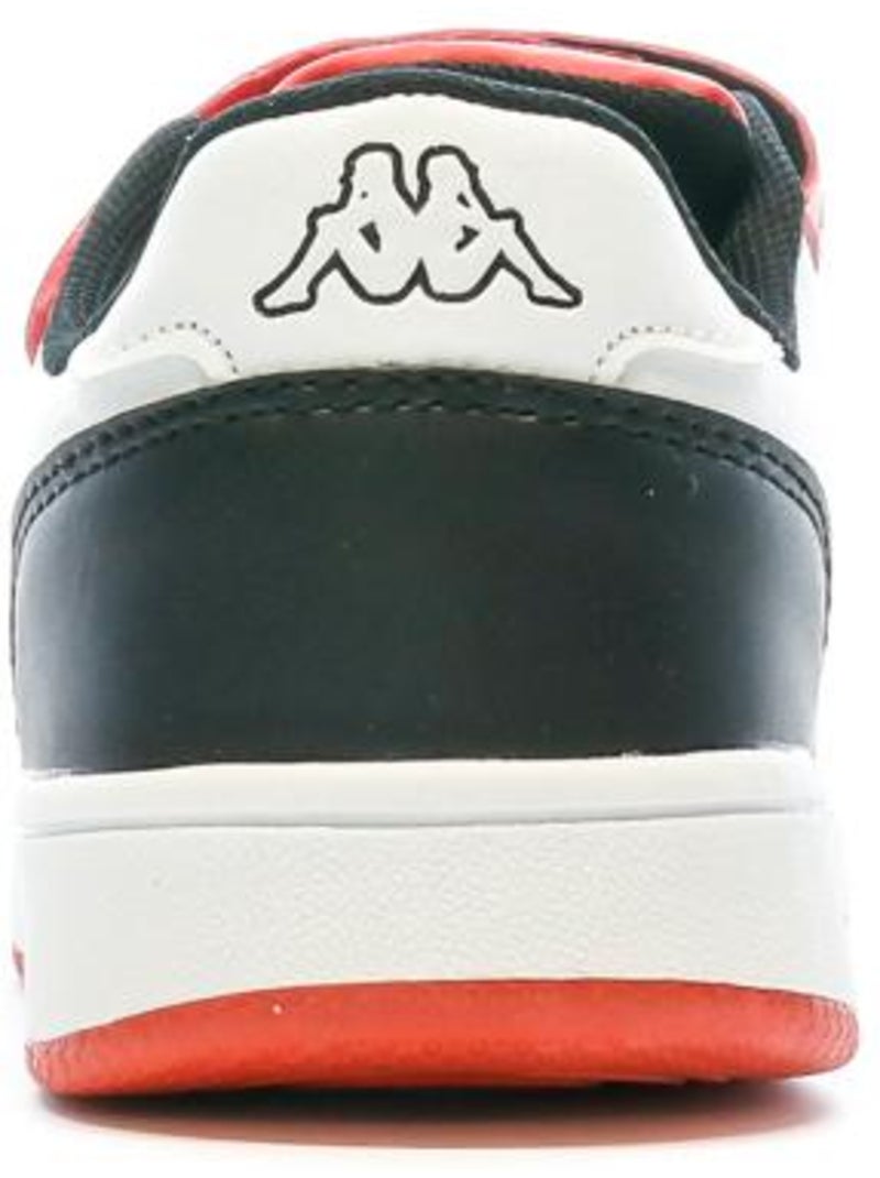 Baskets Garçon KAPPA Blanc Rouge Noir - Kiabi