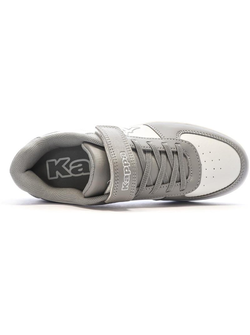 Baskets Garçon Kappa Malone Gris Argenté - Kiabi