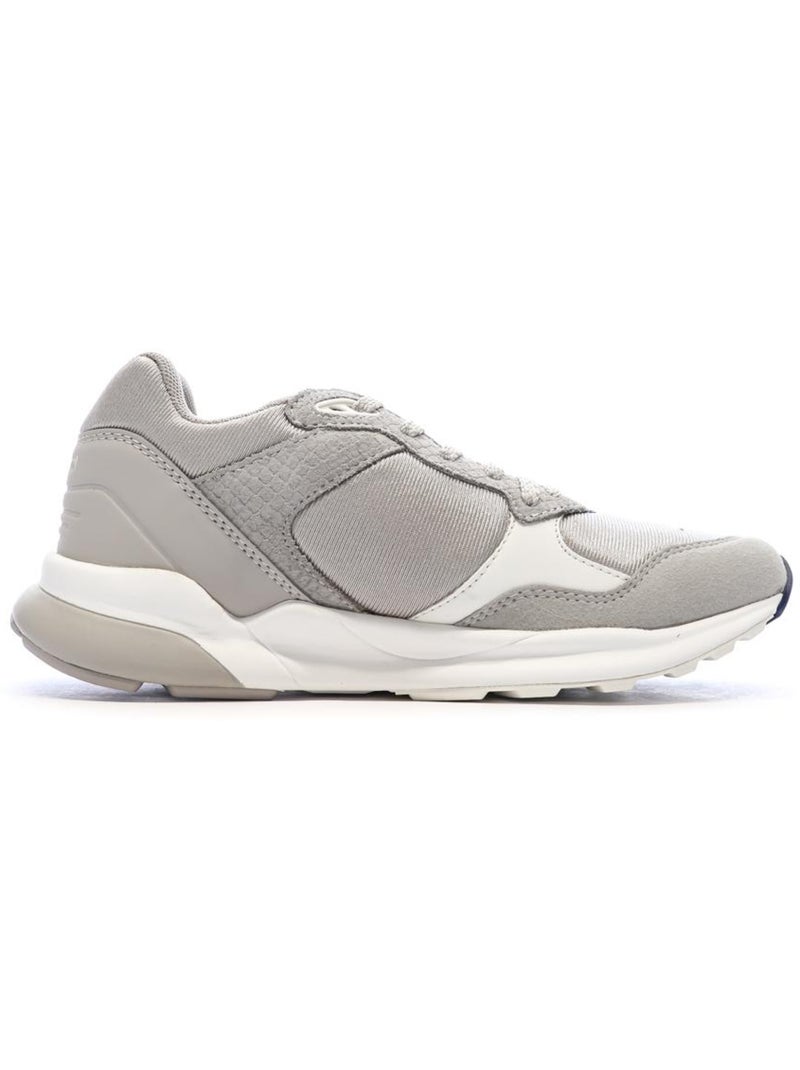 Baskets Garçon Le Coq Sportif R500 Gris Argenté - Kiabi