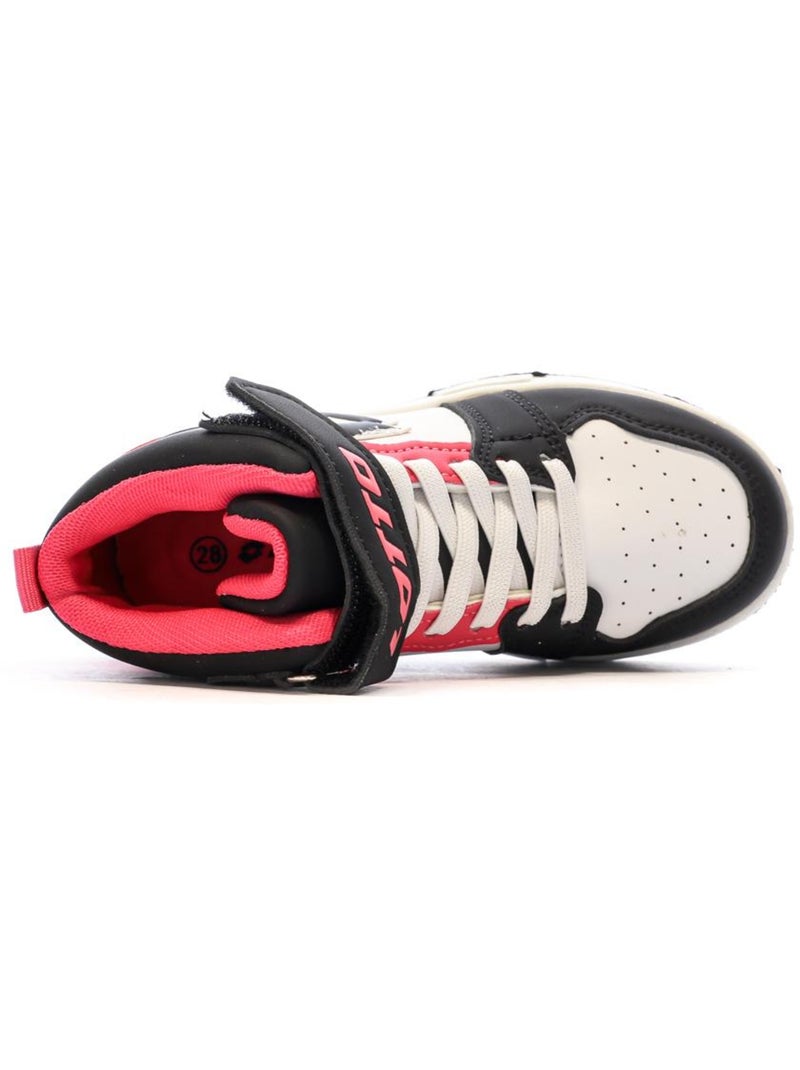 Baskets Garçon Lotto Blanc / Noir / Rouge - Kiabi