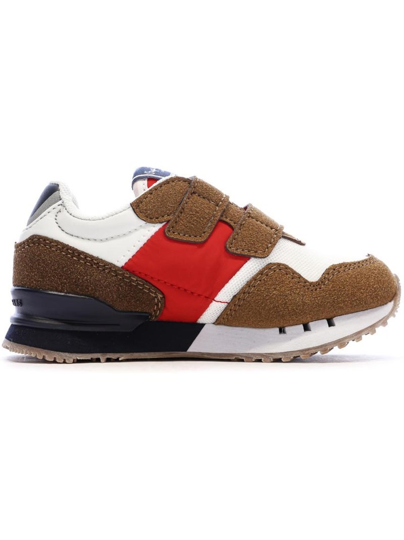 Baskets garçon pepe jeans london Marron cappuccino - Kiabi