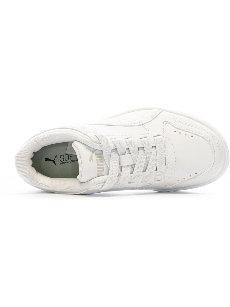 Baskets Garçon Puma Blanc - Kiabi