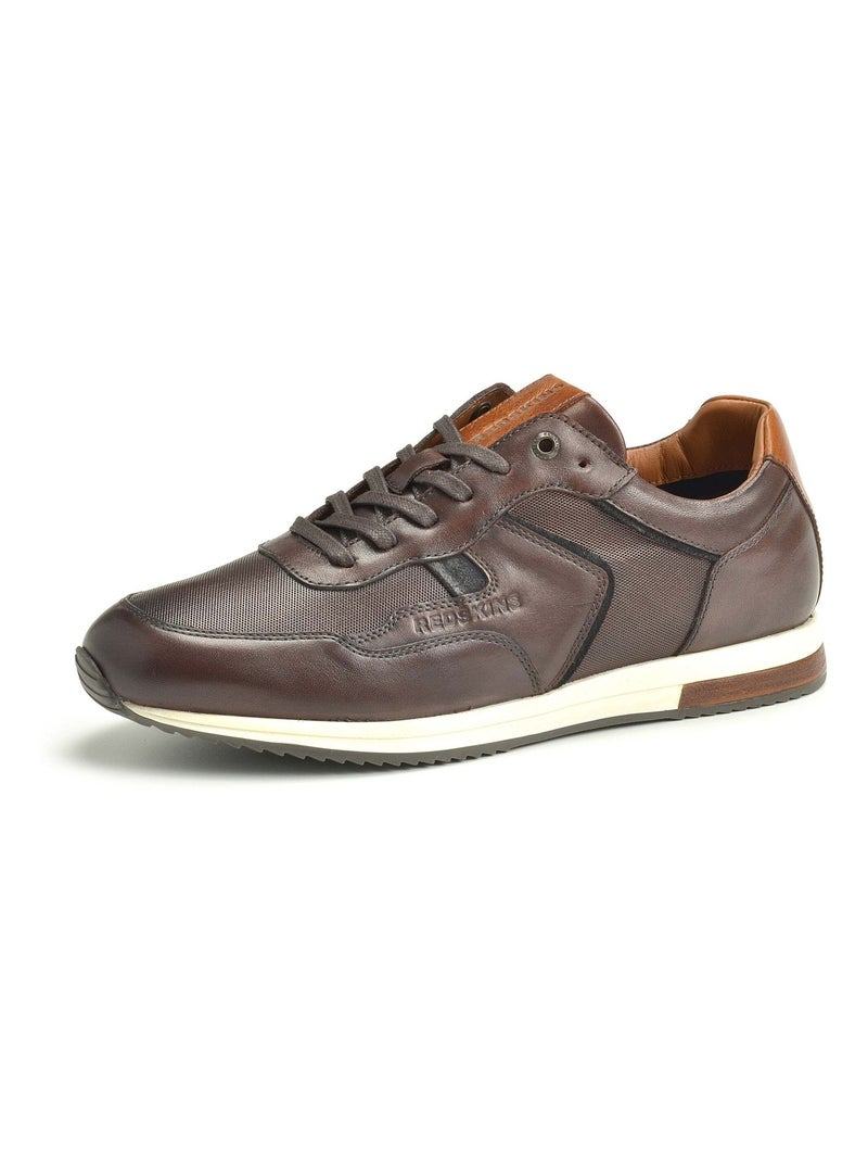 Baskets Garros Redskins Bleu Marron Bleu - Kiabi