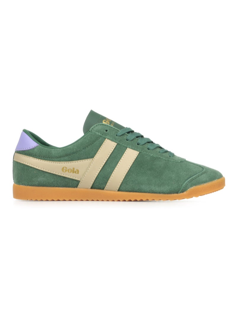Baskets Gola Bullet Suede Vert - Kiabi