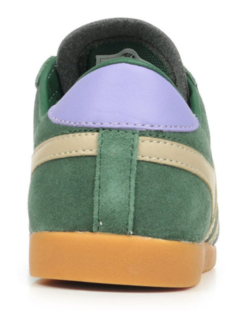 Baskets Gola Bullet Suede Vert - Kiabi